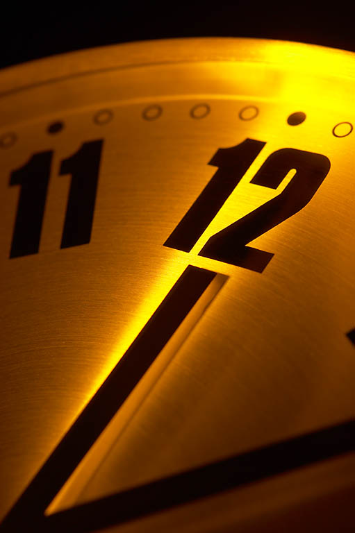 Clock — don't let time pass you by